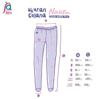 Naura Celana Wudhu 2