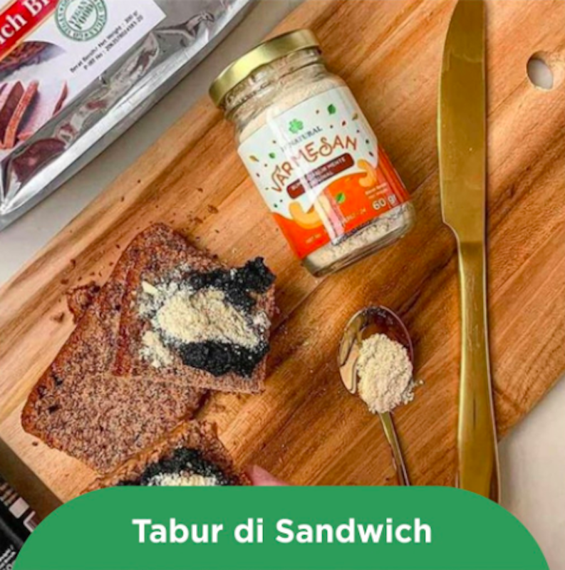 Varmesan Keju Parmesan Vegan Dairy Free 4
