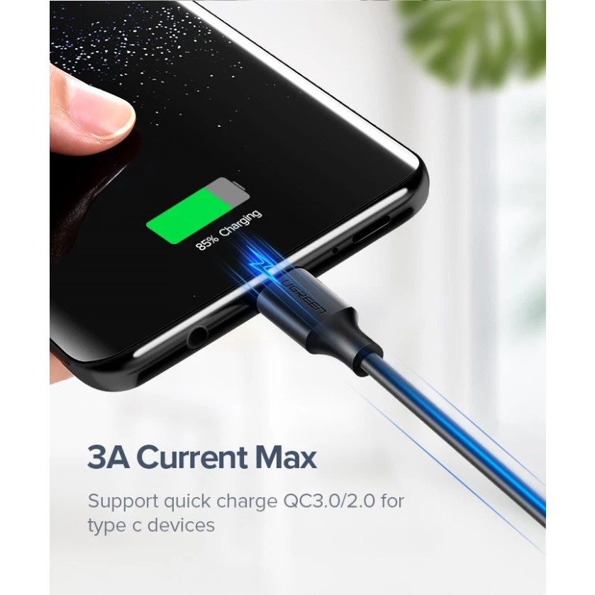 Ugreen Kabel Data USB Type C Fast Charging 3A 60114