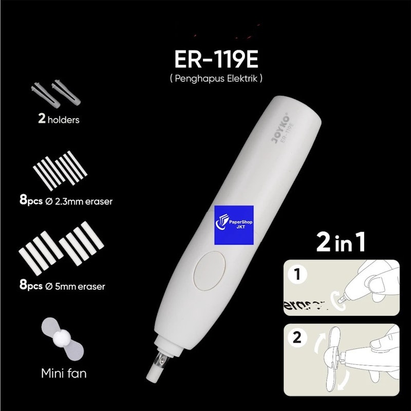 Electric Eraser 2 in 1 2
