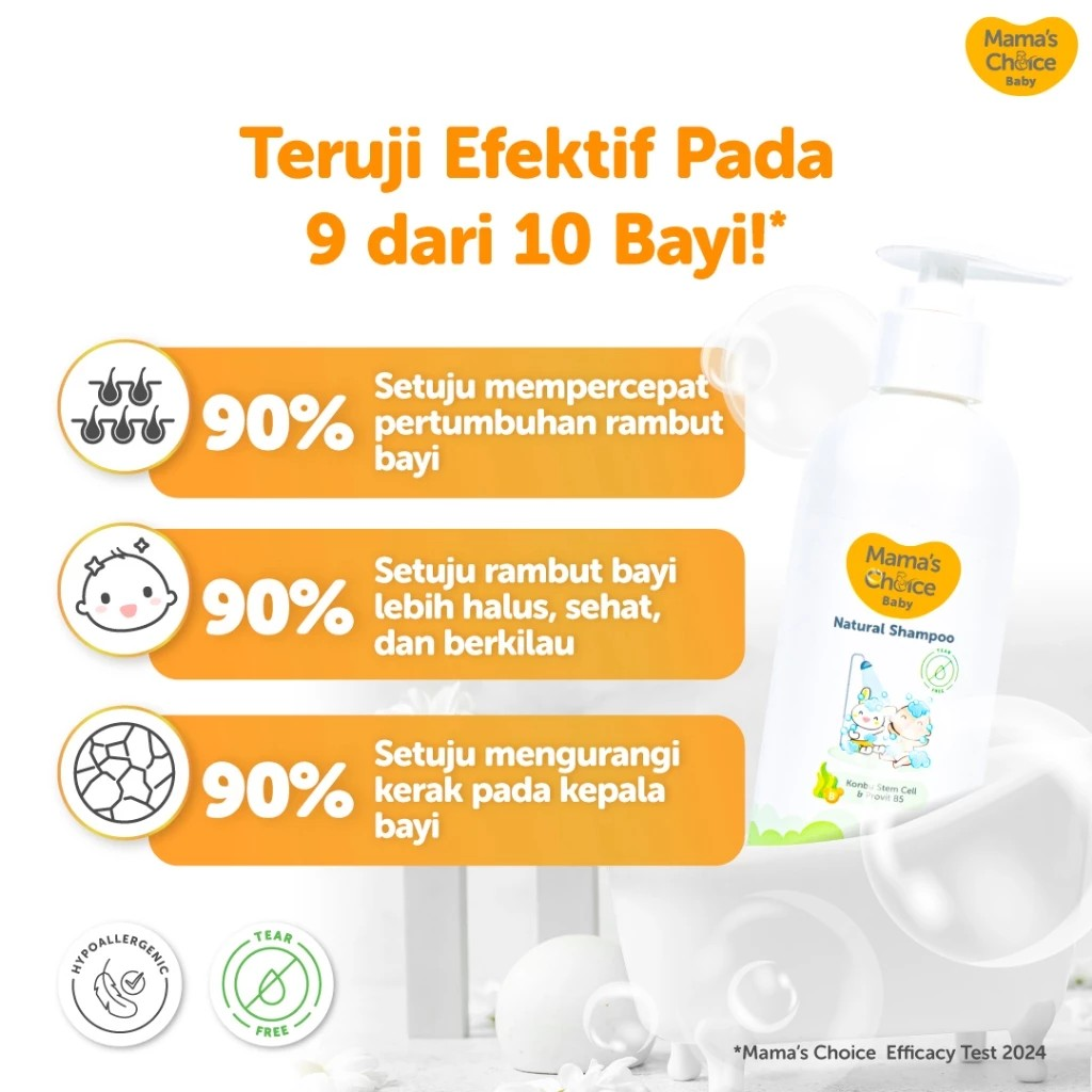 Mamac Distribusi Indo Mama’s Choice Baby Natural Shampoo