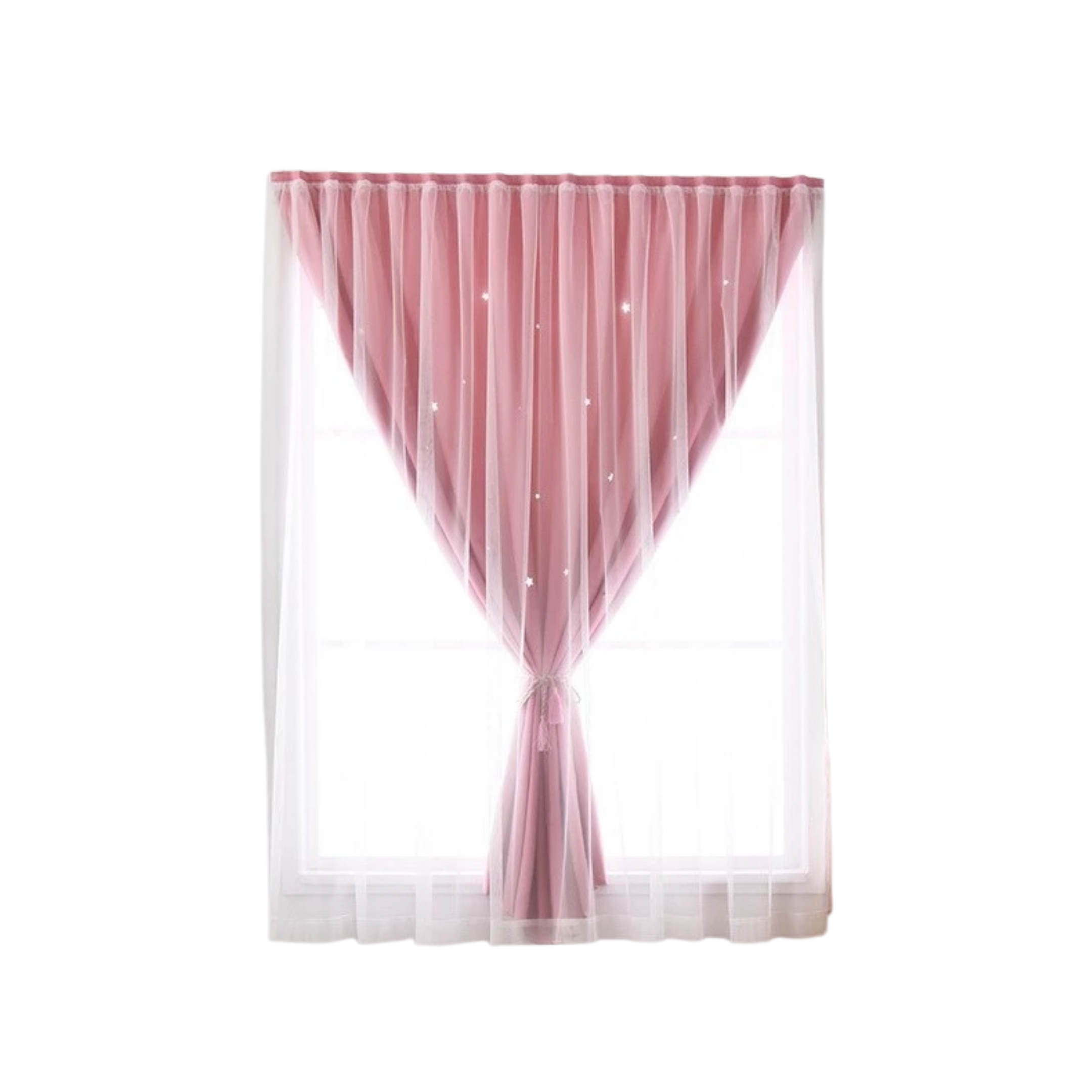 Gorden Jendela Magic Motif Bintang