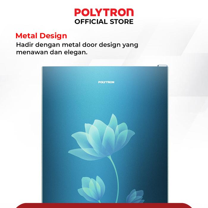 Polytron Kulkas 1 Pintu Metallic 180 Liter PRB 189B 
