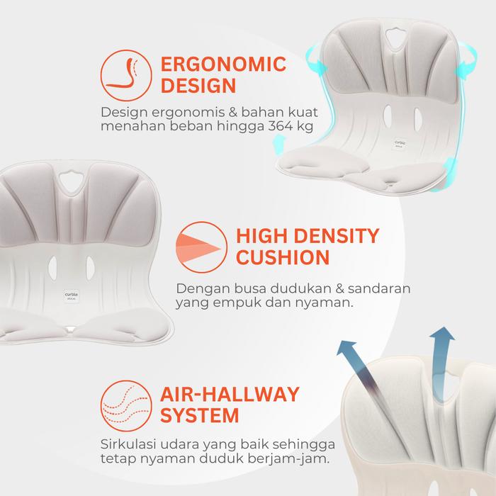 Curble Posture Chair Wider