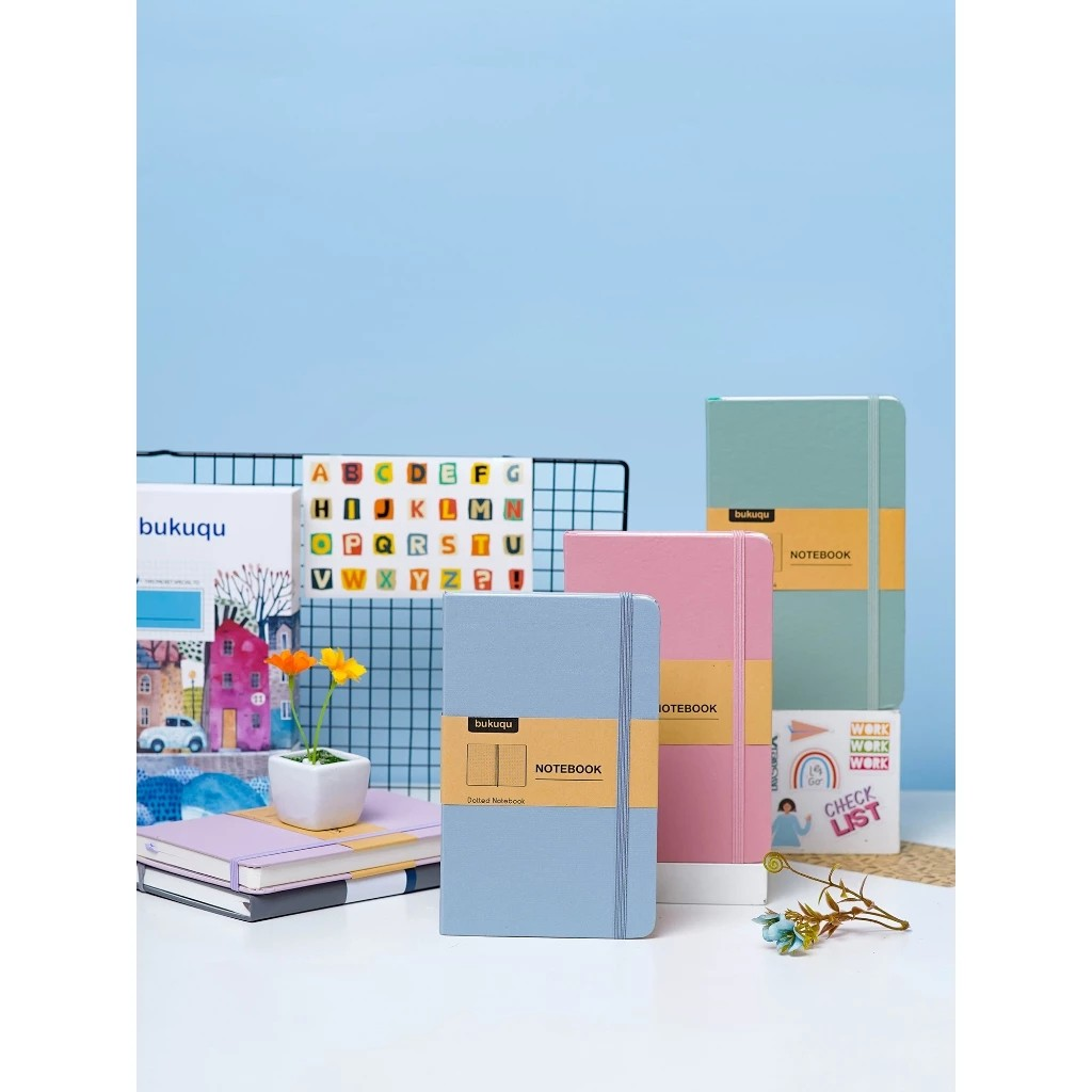 Bukuqu Classic Notebook Pastel Edition A5 3