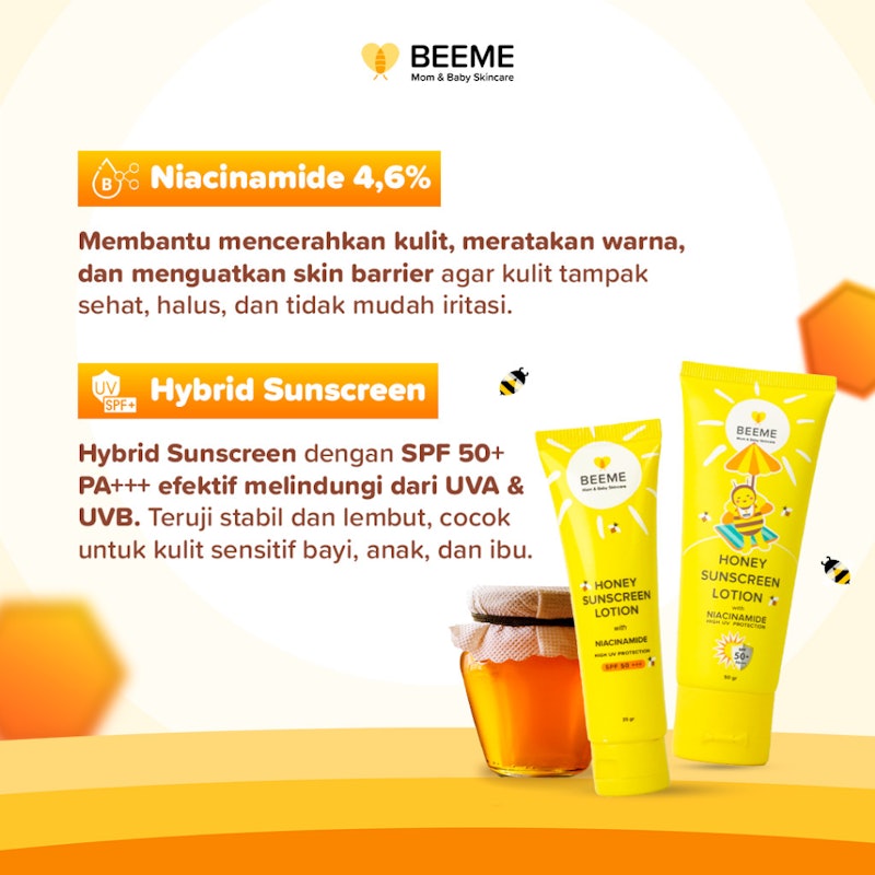 Honey Sunscreen Lotion 3