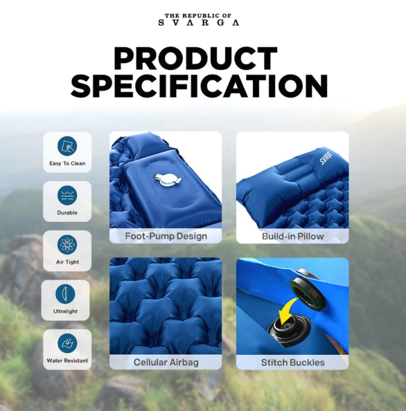 The Republic of Svarga SVRG Sleeping Pad
