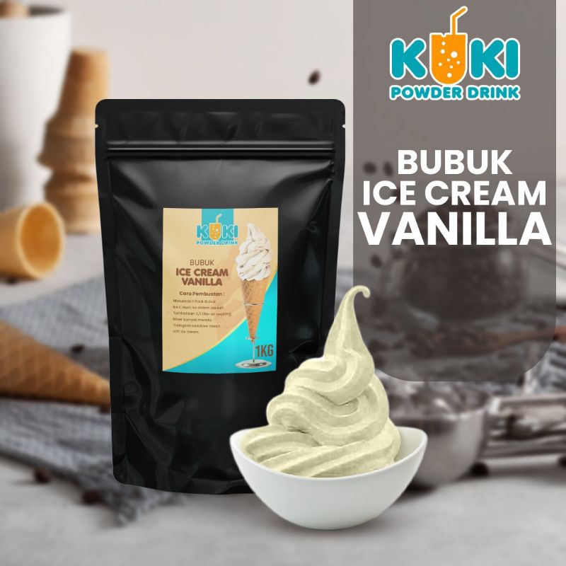  KUKY Bubuk Ice Cream Rasa Vanilla
