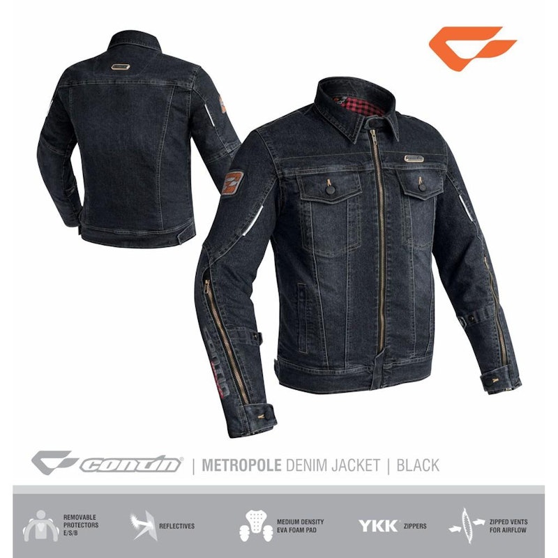 Contin Metropole Jacket Black 4