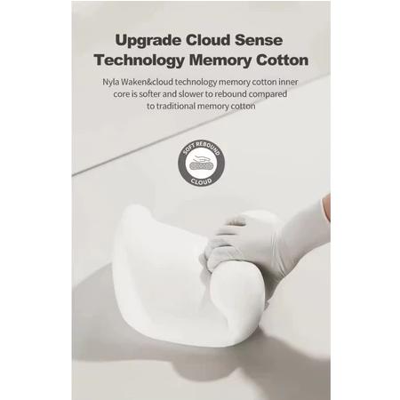  OTOHEROES Bantal Kursi Mobil Premium Black Set NK-2