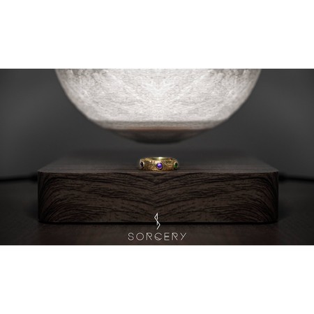 Sorcery Sorcery 925 Silver Ring INF 18K Gold