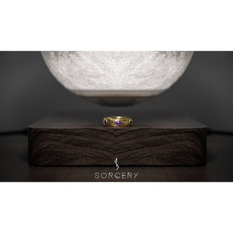 Sorcery 925 Silver Ring INF 18K Gold 2