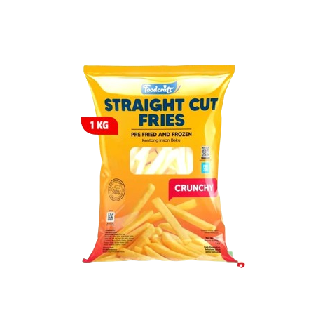 Foodcraft Straight Cut Fries Crunchy Series 1 kg 1