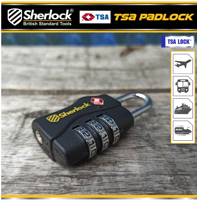 TSA Brass Padlock 4