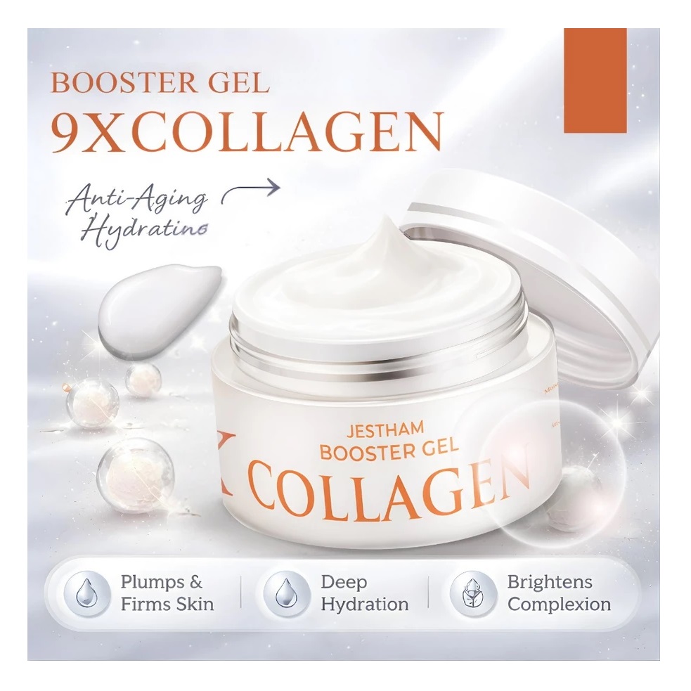Jestham Skincare Jestham 9x Booster Collagen Moisturiser