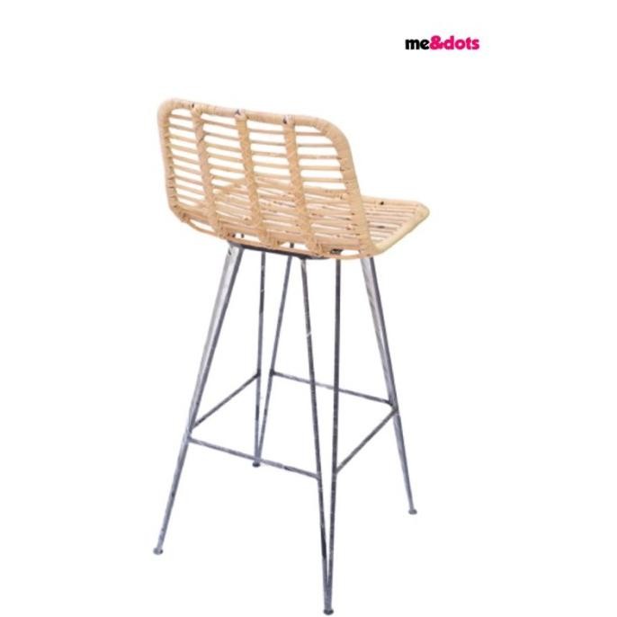 me&dots Kursi Rotan Bar