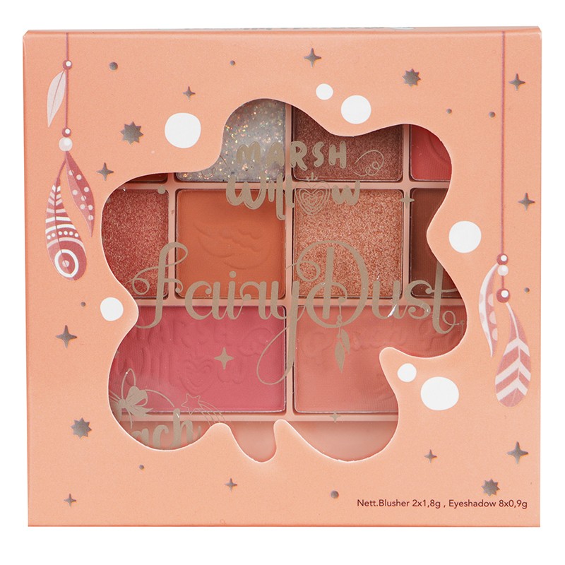 Marshwillow Fairy Dust Face Pallete 02 Peach Party Series 4