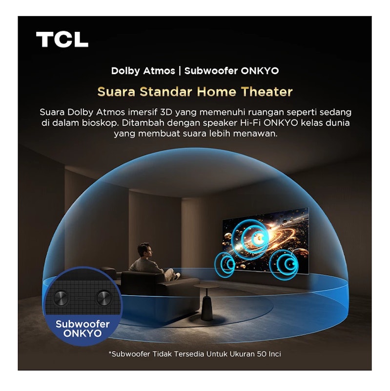 TCL 4K QQ-Mini LED TV 55 Inch 5