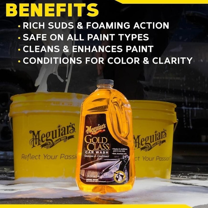 Meguiar’s Gold Class Car Wash Shampoo & Conditioner 4