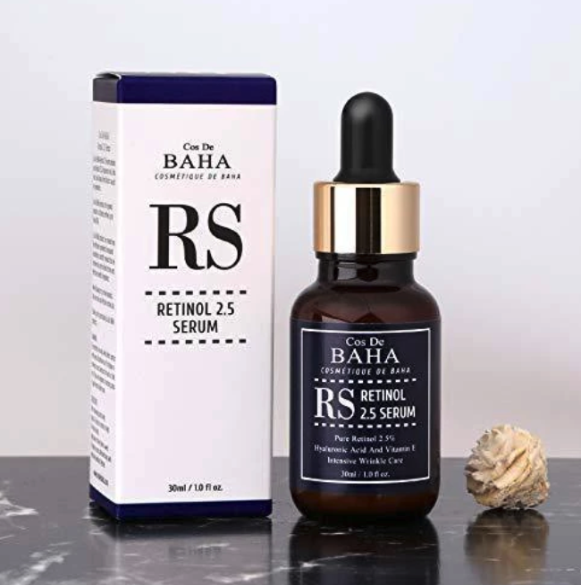 Cos de BAHA Retinol 2.5% Facial Serum with Vitamin E 3