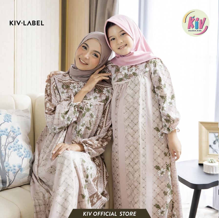 KIV Gamis Couple Ibu Anak Signature  GO 107 KD 03