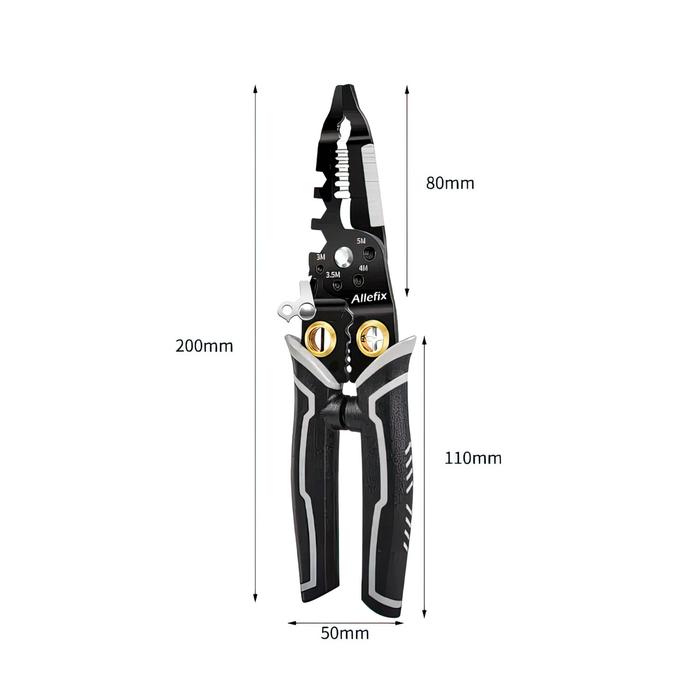 Allefix Tang Stripper Multifungsi 8 IN 1 6685