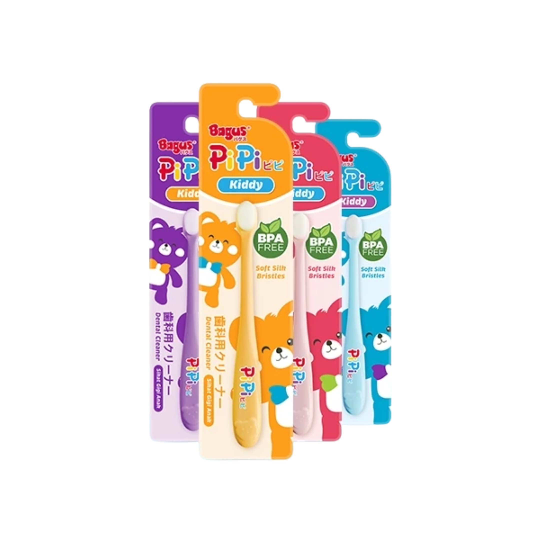Bagus Toothbrush Pipi Kiddy 1