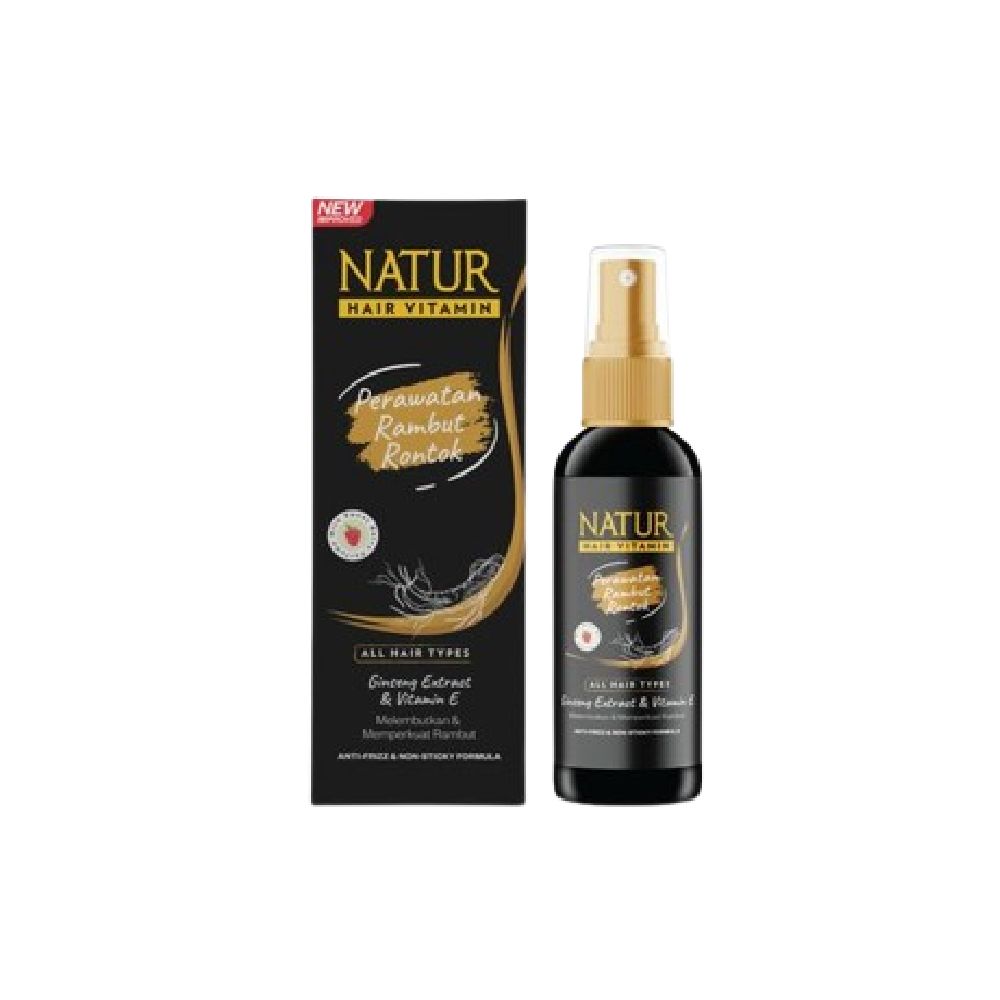 Natur Hair Care ｜ Hair Vitamin Ginseng Extract & Vitamin E