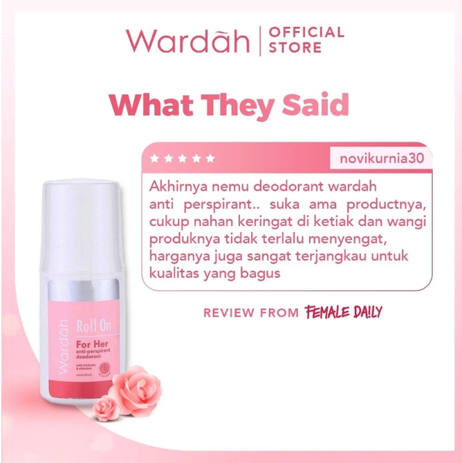 Paragon Technology and Innovation Wardah Roll On For Her