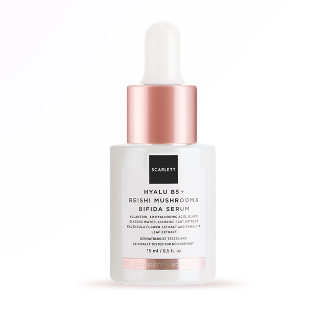 Scarlett Whitening ｜ Hyalu B5 + Reishi Mushroom & Bifida Serum
