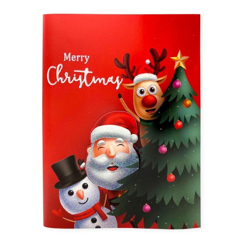 Greeting Card Natal Musik & Lampu 4