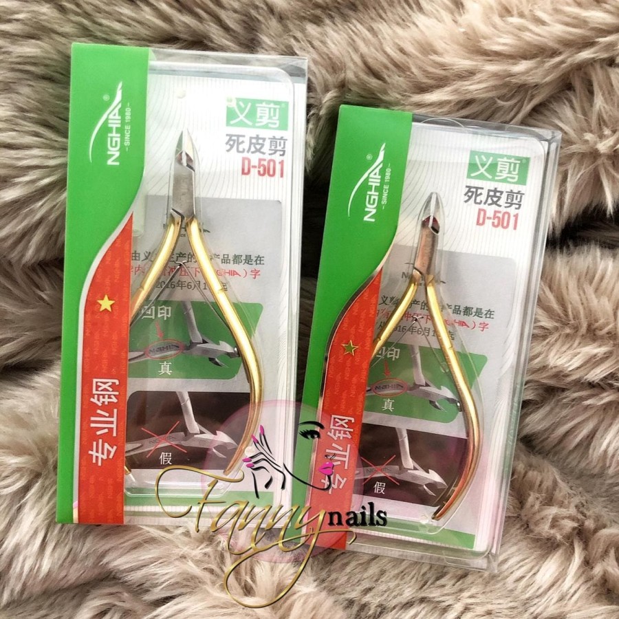 NGHIA Nippers NGHIA Hard Steel Cuticle Nipper  D-501