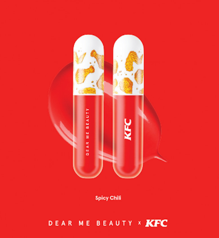Dear Me Beauty X KFC Lip Tint 4