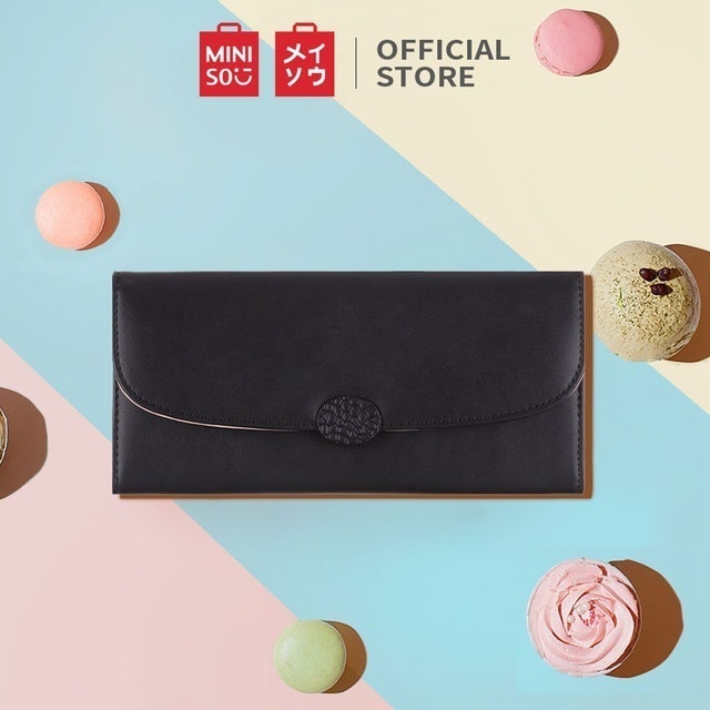MINISO Dompet Wanita Kopling Dengan Pemegang Kartu 6941501539306