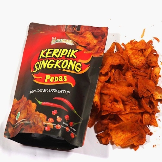 SIKAYA Keripik Singkong Pedas