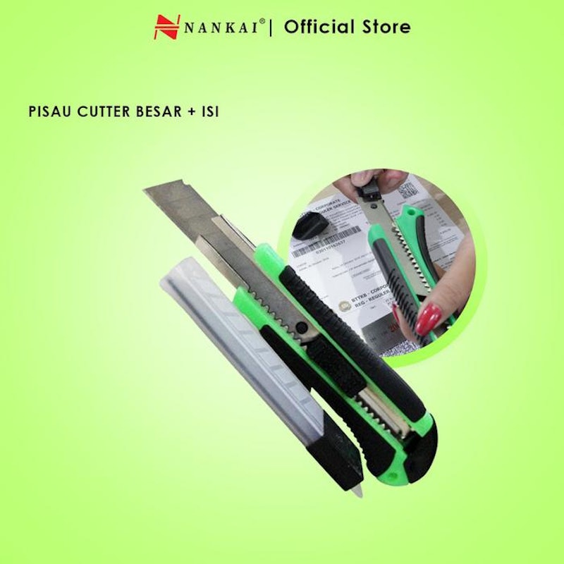 Nankai Pisau Cutter Besar + Isi 5