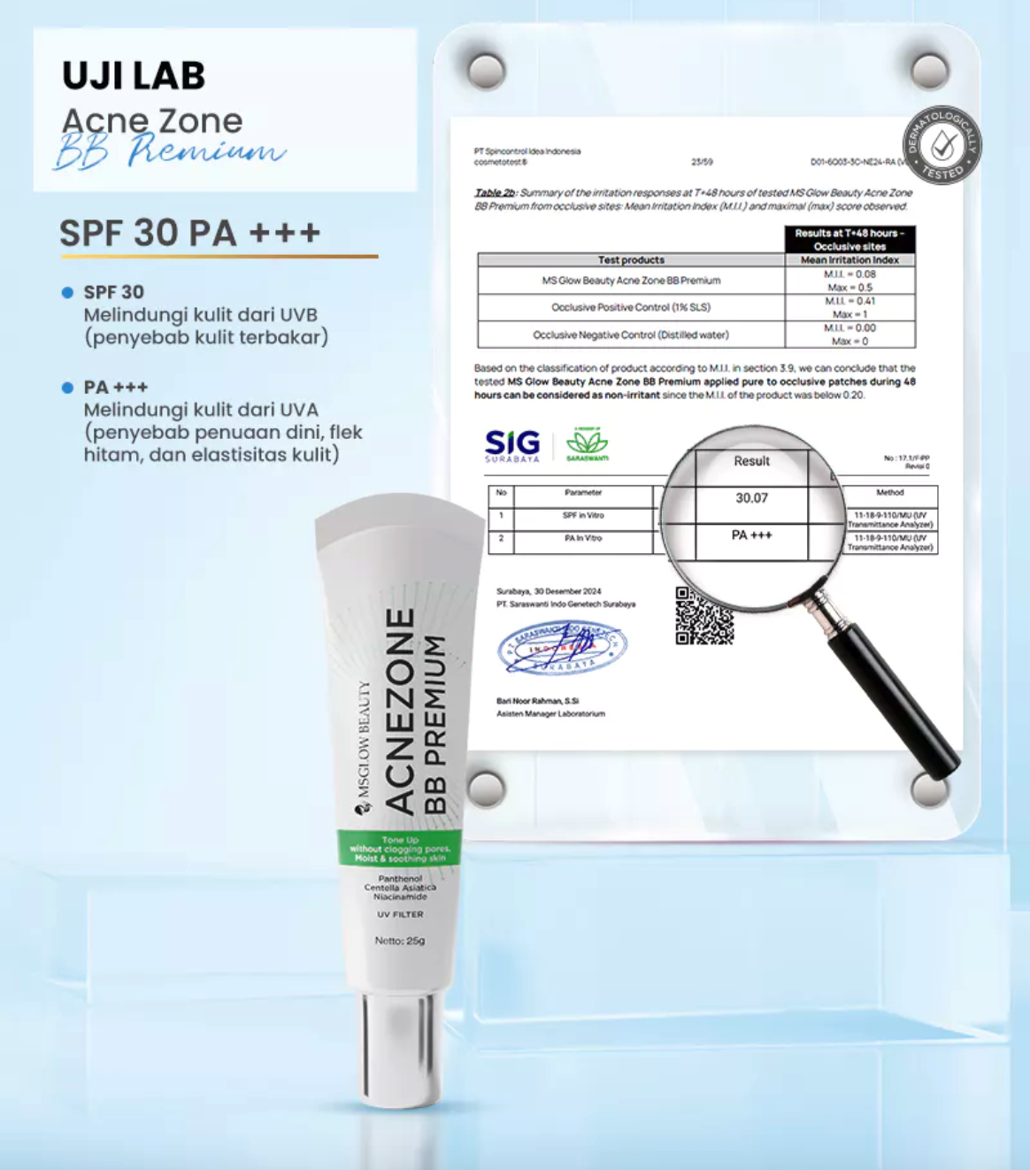 Kosmetika Cantik Indonesia MS Glow Acne BB Premium