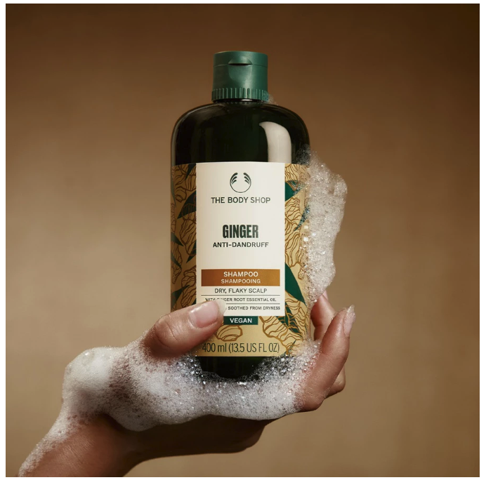 The Body Shop Ginger Anti Dandruff Shampoo 4