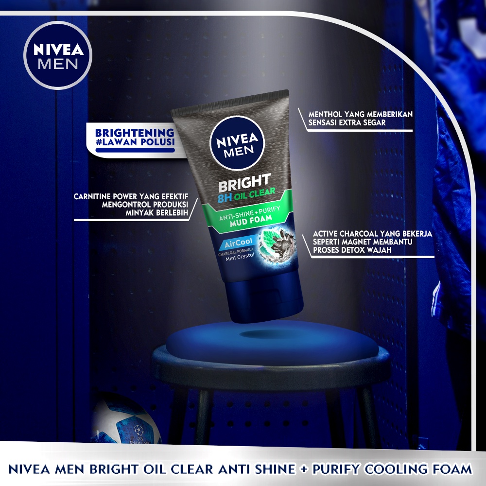 NIVEA MEN Bright Oil Clear