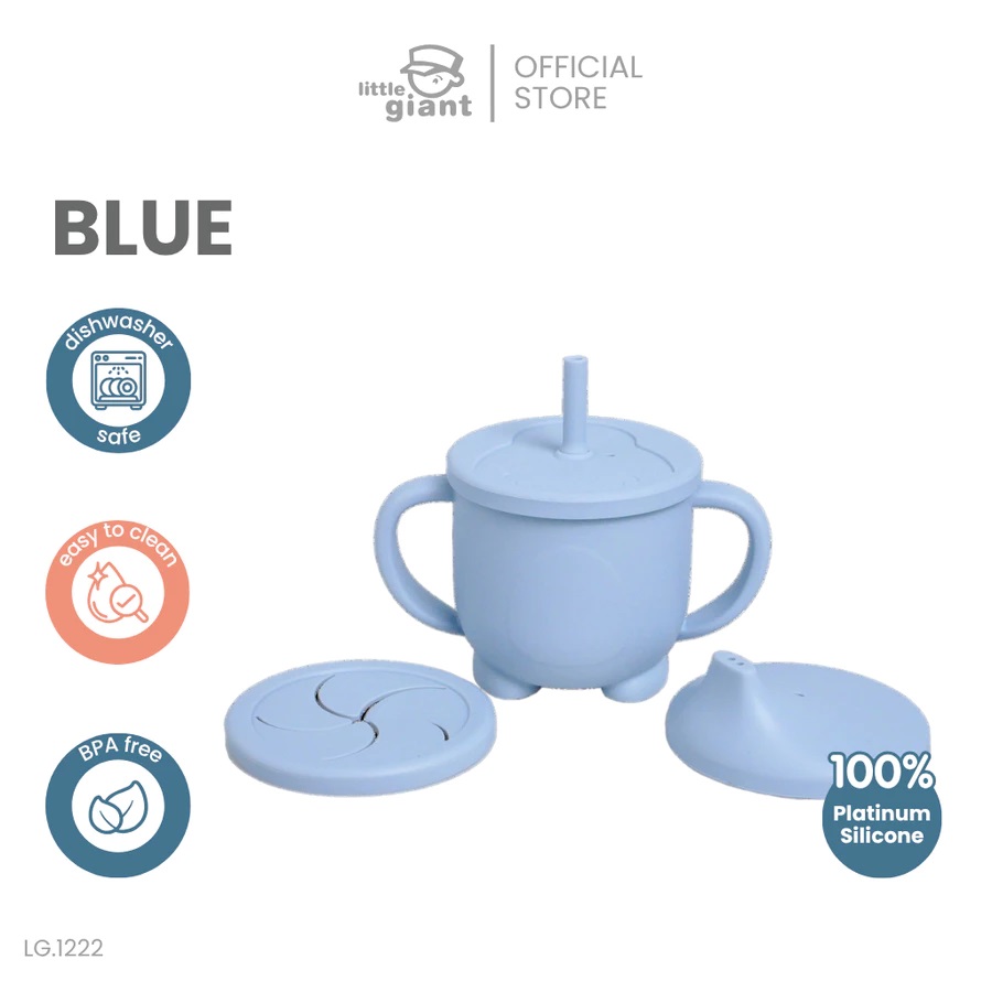 Ligient Little Giant 3 in 1 Penguin Silicone Training Cup