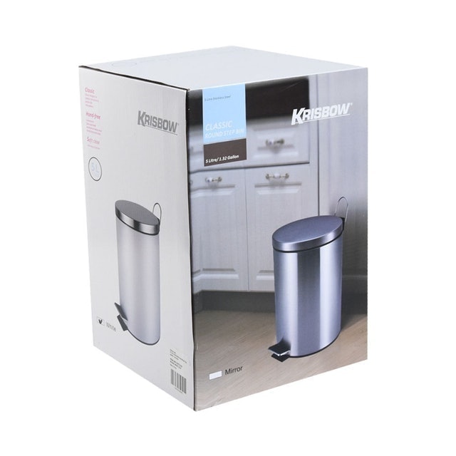 Krisbow Tempat Sampah Pedal Soft Close