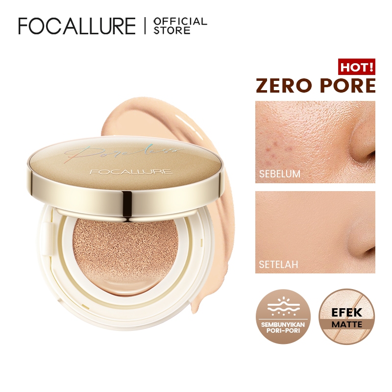 FCL Internasional Indonesia FOCALLURE Poreless BB Cushion