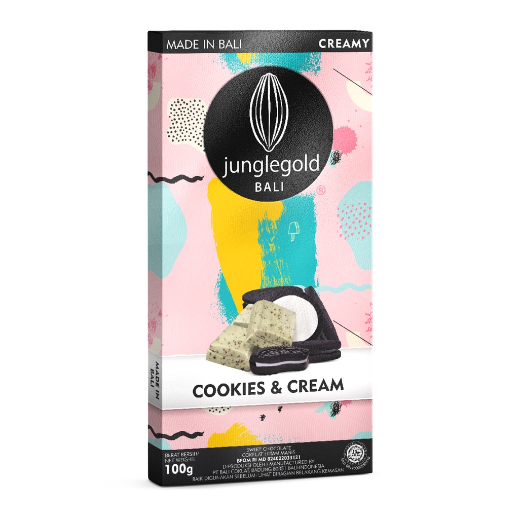 Bali Coklat Junglegold Cookies & Cream 