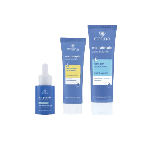Emina ｜ Ms. Pimple Dont Panic, Its Day Treatment Kit!