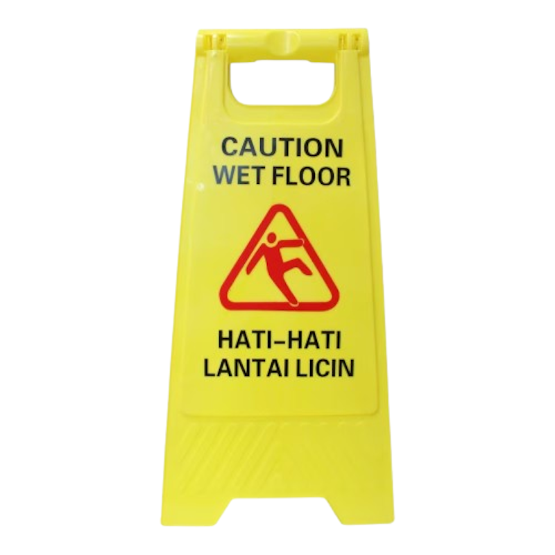 Triangular Floor Sign 1