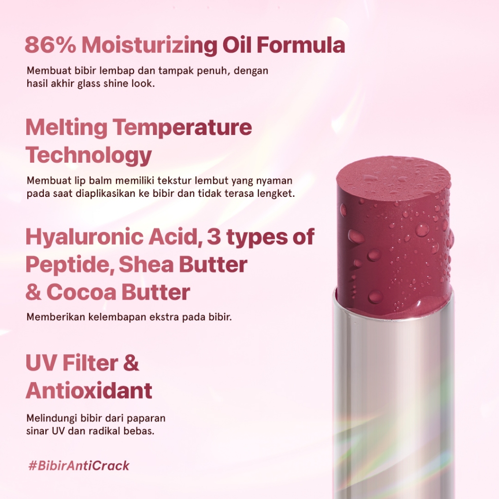 Garland Cantik Indonesia Dear Me Beauty Hypergloss Lip Balm Dear Rene