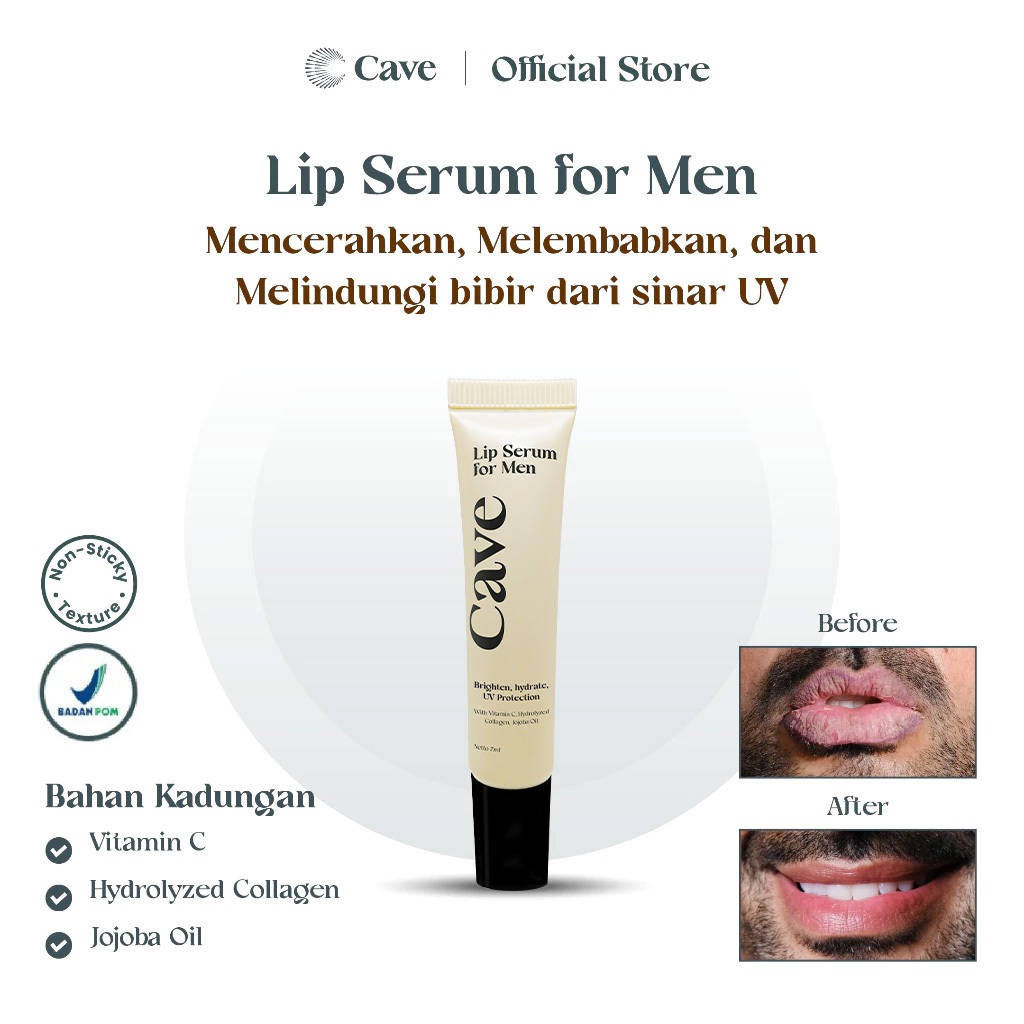 Cave Lip Serum For Men  2