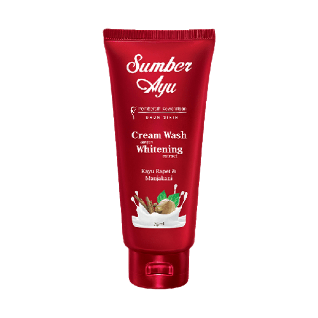 Sumber Ayu Cream Wash dengan Whitening Extract