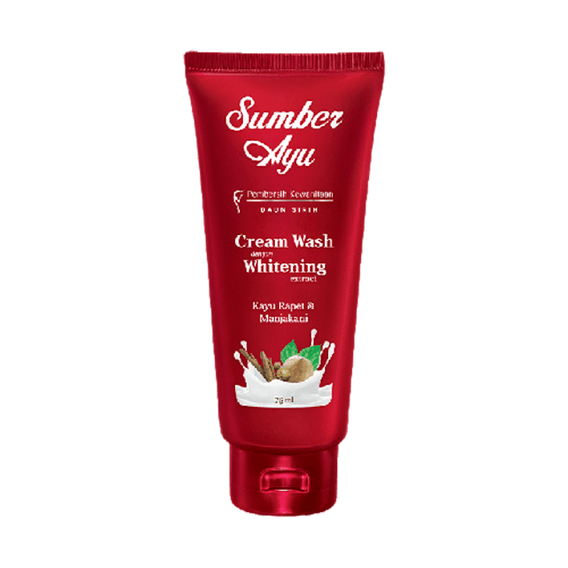 Sumber Ayu Cream Wash dengan Whitening Extract 1
