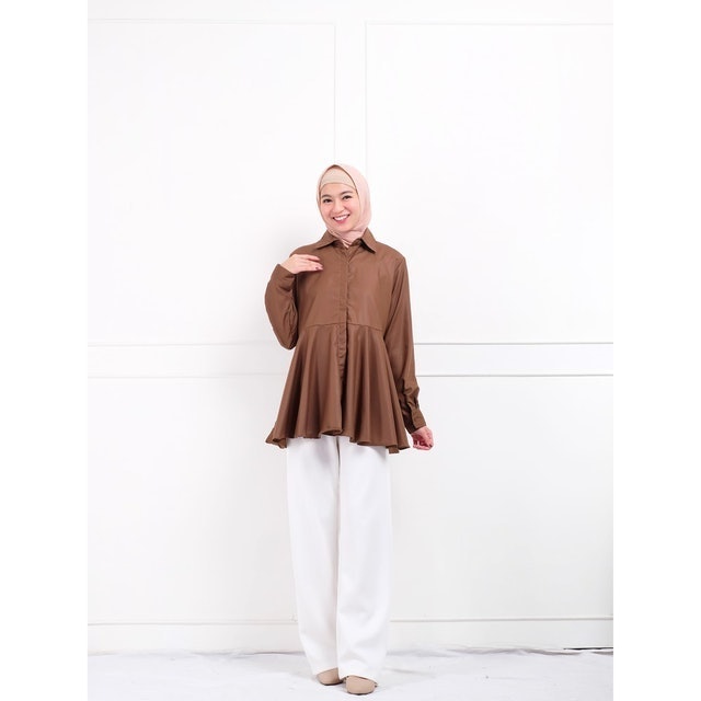 Linata Blouse Casual Carissa Katun Toyobo